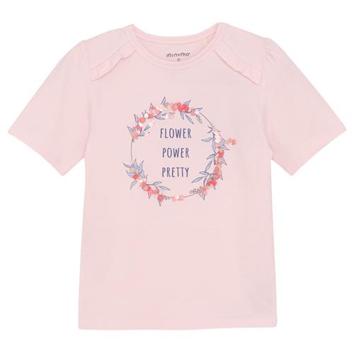 Minymo T-shirt Pink Dogwood | Lyserød | 104 cm