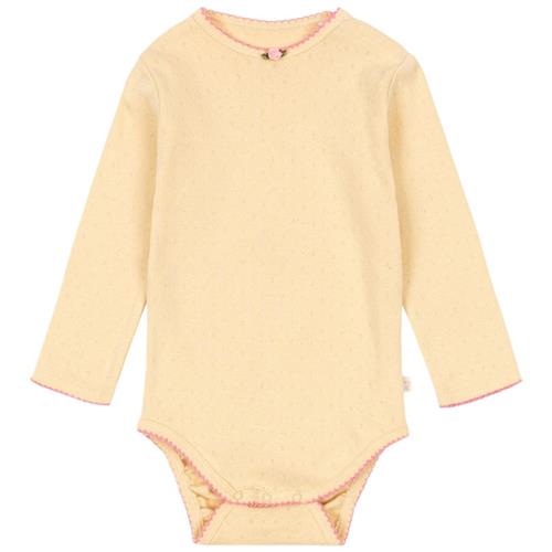 Se Konges Sløjd GOTS Minnie Baby Body Golden Fleece 2 Y  Gul  2 år  kvinde ved Babyshop