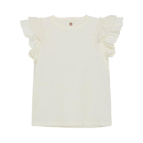 EnFant T-shirt Egret | Hvid | 86 cm