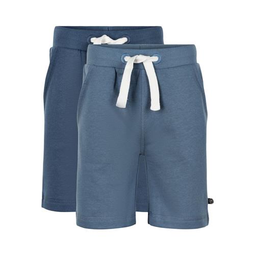 Minymo Basic 53 2-pak Sweatshorts New Navy | Blå | 116 cm