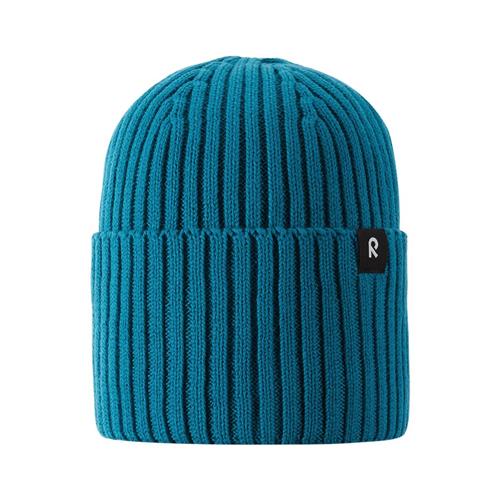 Se Reima Hattara Hue Deep Ocean 48/50 cm  Blå  48/50 cm  Unisex ved Babyshop
