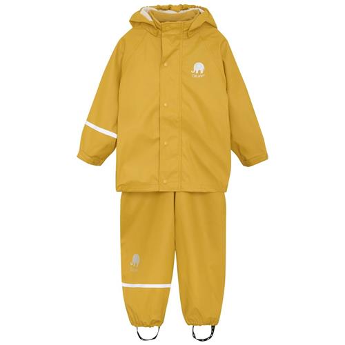 Celavi Basic Regntøjssæt Mineral Yellow 110 cm  Gul  110 cm  Unisex