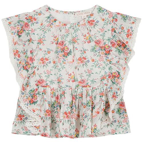 Louise Misha Ines Bluse Cream Rosa Festa 12 months  Creme  12 måneder  kvinde
