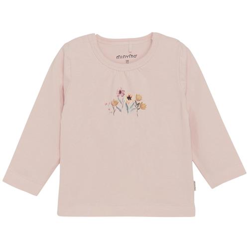 Minymo Langærmet T-shirt Peach Whip | Lyserød | 56 cm