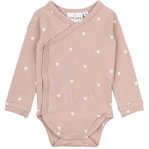 Se The New Siblings GOTS Nova Indpakning Body Adobe Rose | Lyserød | 86 cm ved Babyshop