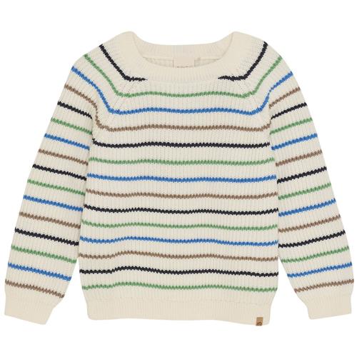 Minymo Strikket Pullover Marshmallow White 86 cm  Hvid  86 cm  mand