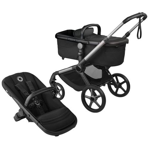 Bugaboo Bugaboo Fox 5 Renew Base Barnevogn Graphite/heritage Black | Grå | 0-3