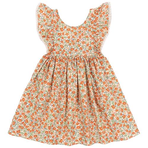 Konges Sløjd GOTS Verbena Kjole Kaluka 18 months  Beige  18 måneder  kvinde
