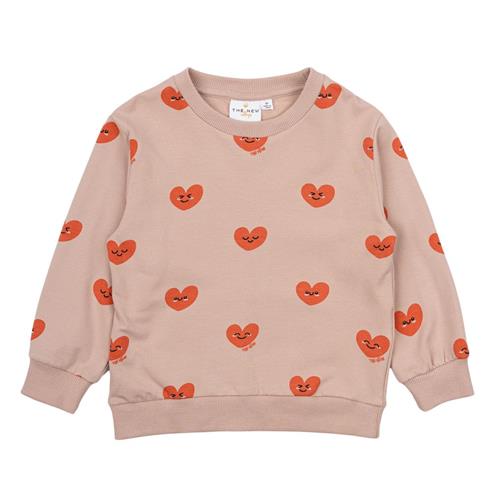 The New Siblings GOTS Nell Sweatshirt Adobe Rose 92 cm  Lyserød  92 cm  kvinde