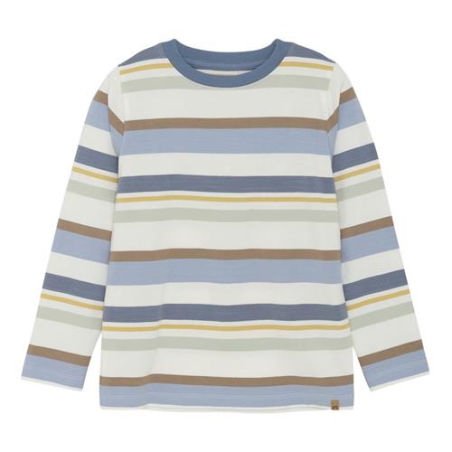 Se Minymo Langærmet T-shirt Flint Stone | Grå | 134 cm ved Babyshop