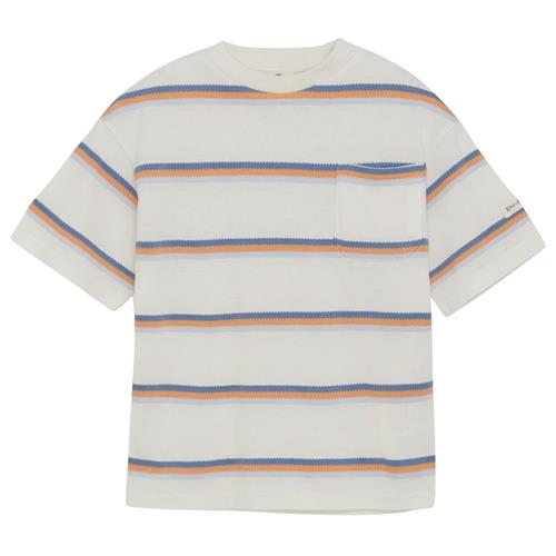 EnFant GOTS T-shirt Egret 104cm  Hvid  104 cm  mand