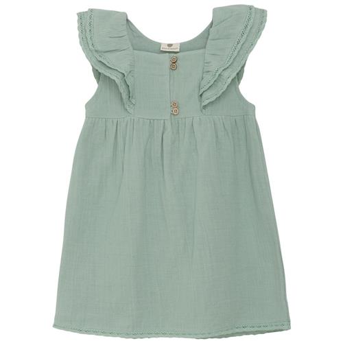 EnFant GOTS Kjole Jadeite 116 cm  Grøn  116 cm  kvinde
