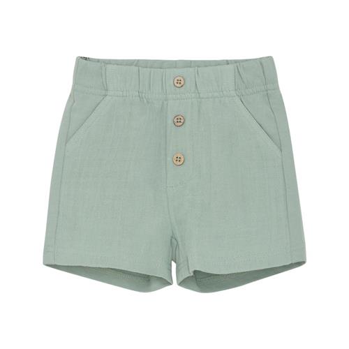 EnFant GOTS Shorts I Musselin Jadeite 62 cm  Grøn  62 cm  mand