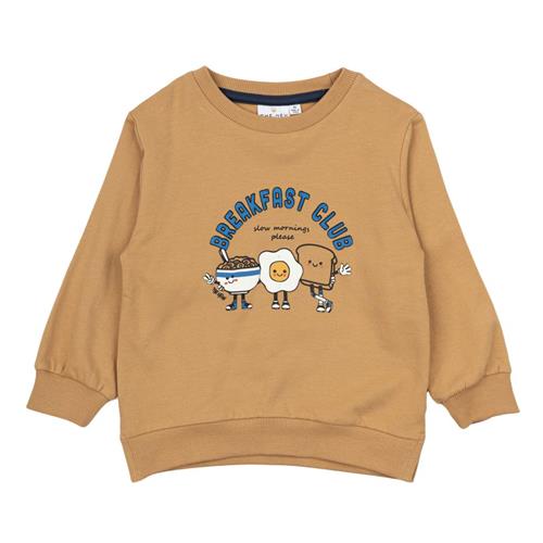 The New Siblings GOTS Navin Sweatshirt Apple Cinnamon 80 cm  Beige  80 cm  mand