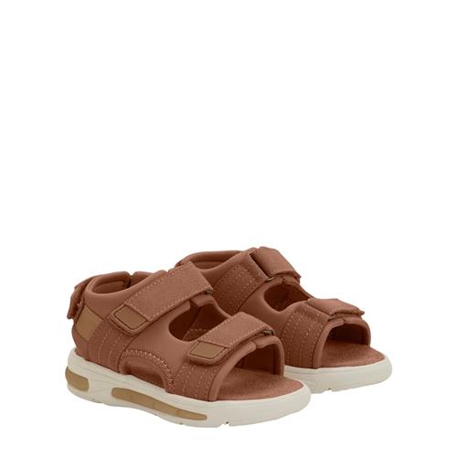 Se EnFant Velcro Sandaler Med Lys Mocha Mousse | Brun | 25 EU ved Babyshop