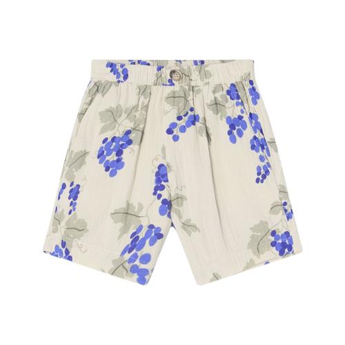 garbo&friends Shorts I Musselin Grapes Blue 98/104 cm  Blå  98/104 cm  Unisex