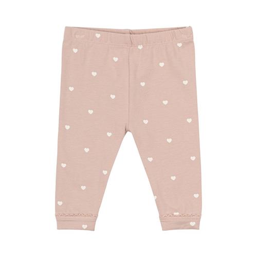 The New Siblings GOTS Nova Leggings Adobe Rose | Lyserød | 68 cm