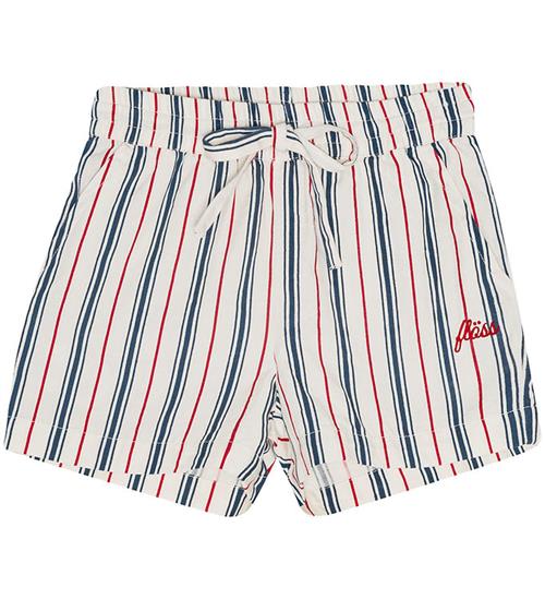 Flöss Shorts - Miles - Red/Blue Stripes