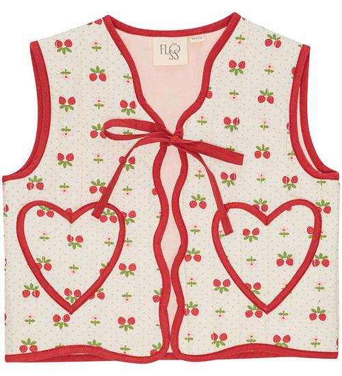 Flöss Vest - Sofia - Soft White Berry