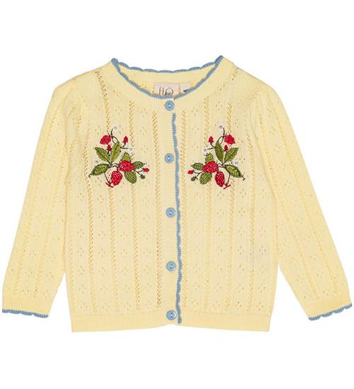 Flöss Cardigan - Strik - Dream - Soft Yellow