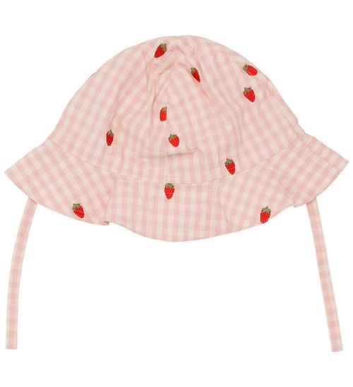 Flöss Bøllehat - Dolly - Pink Berry Gingham