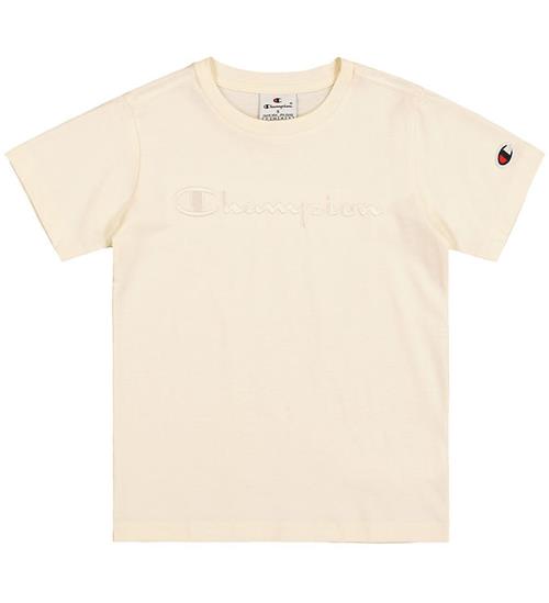 Se Champion T-shirt - Offwhite ved KidsWorld