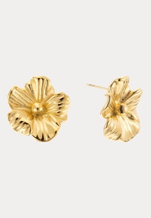 BY JOLIMA Daisy Earring Gold Onesize