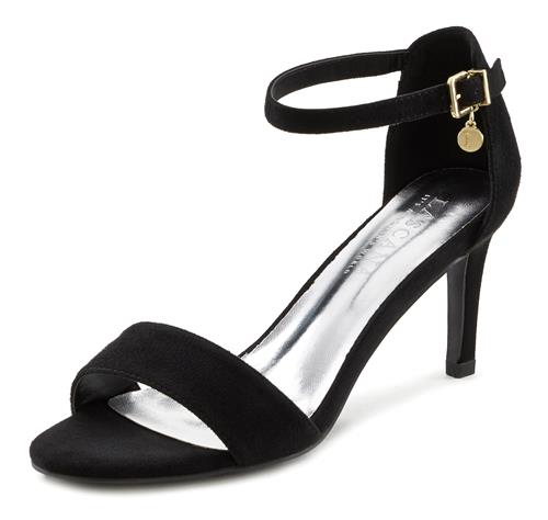 LASCANA Sandaler med rem  sort