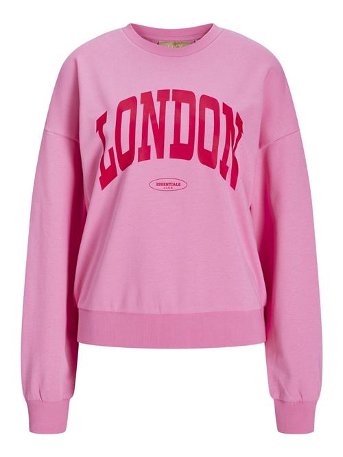 Se JJXX Sweatshirt 'JXMerle'  lys pink / grenadine ved About You