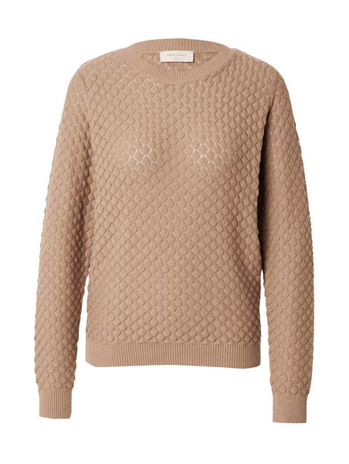 Freequent Pullover 'DODO'  mørkebeige