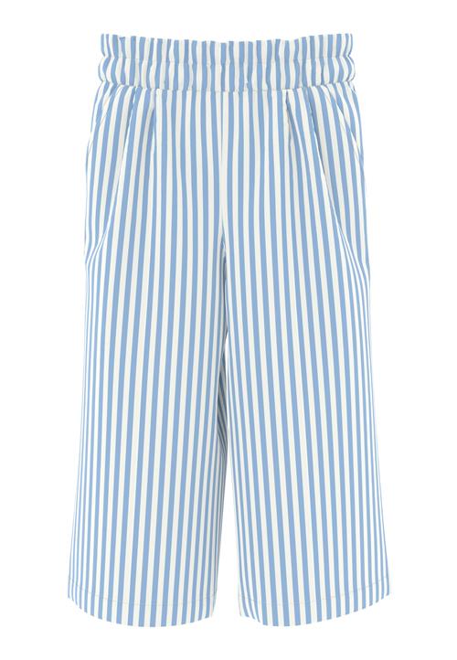 NAME IT Bukser 'NMFVelma'  dueblå / hvid