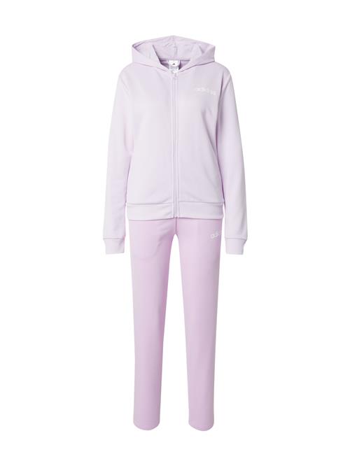 ADIDAS SPORTSWEAR Træningsdragt 'Essentials'  lilla / hvid