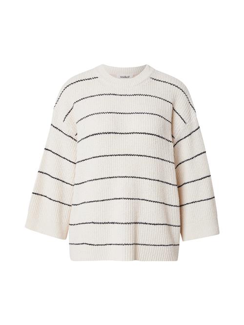 SOAKED IN LUXURY Pullover 'Winta'  sort / hvid