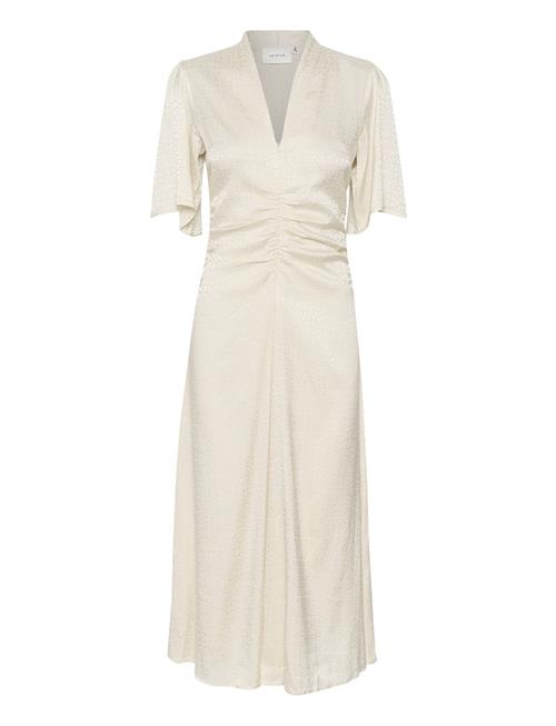 Brinagz Midi Ss Dress Gestuz Cream