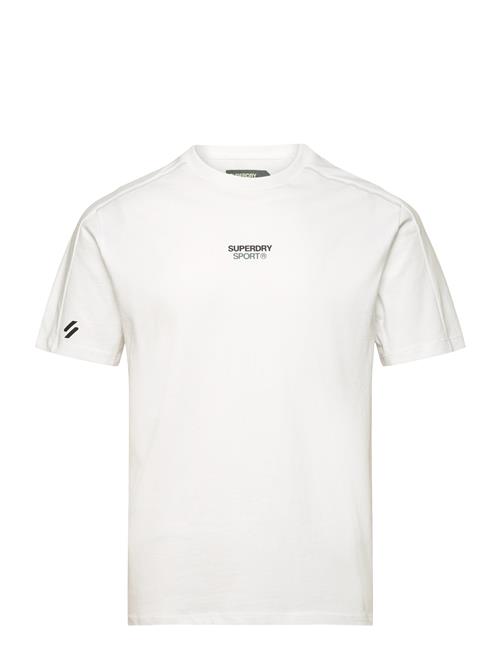 Sport Tech Logo Relaxed Tee Superdry Sport White