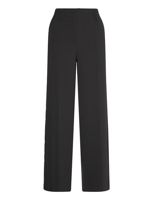 Straight-Fit Pleated Trousers Mango Black