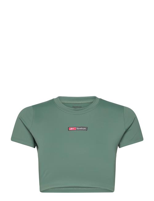 Lux Bold Crop Tee Reebok Performance Green