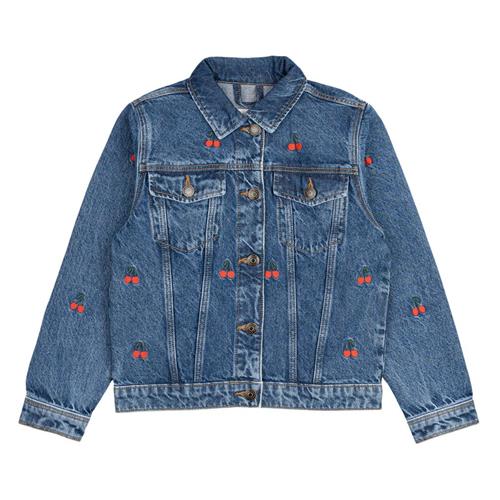 The New Natalia Denim-jakke Medium Blue Denim | Blå | 3-4 years