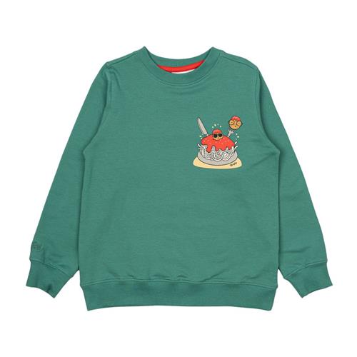 The New GOTS Sweatshirt Bottle Green | Grønn | 11-12 years