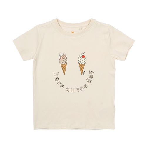 The New GOTS Nyrie Tee Bright White | Hvid | 5-6 years