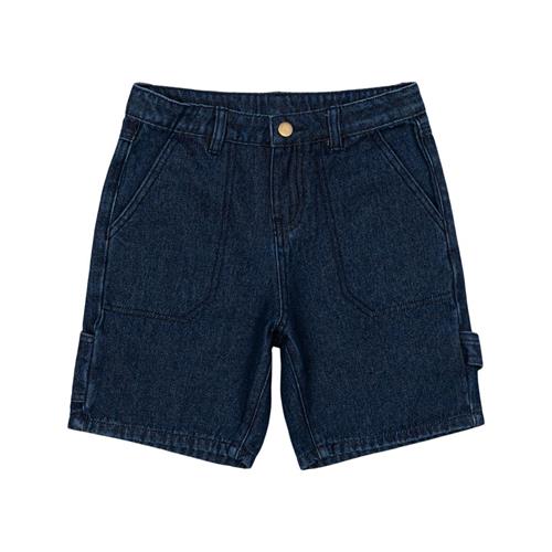 The New Navid Skøjteshorts Unwashed Denim 9-10 Y  Marineblå  9-10 år  mand
