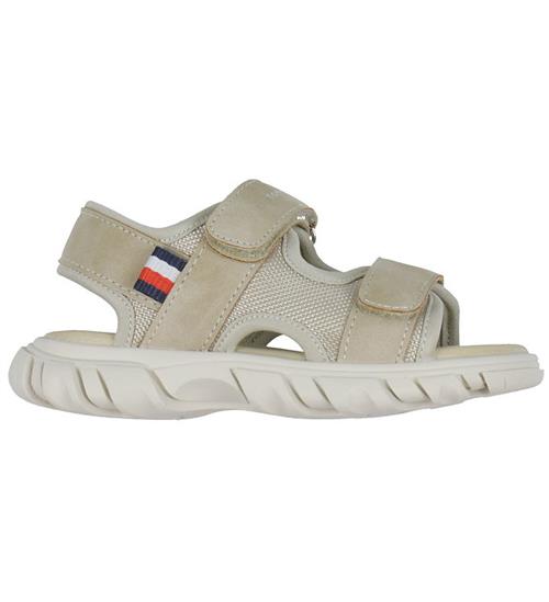 Se Tommy Hilfiger Sandaler - Comfy - Beige ved KidsWorld