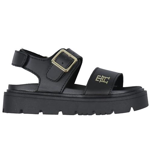 Se Tommy Hilfiger Sandal - Black ved KidsWorld