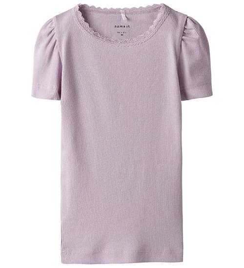 Se Name It T-shirt - Rib - Noos - NmfKab - Winsome Orchid ved KidsWorld