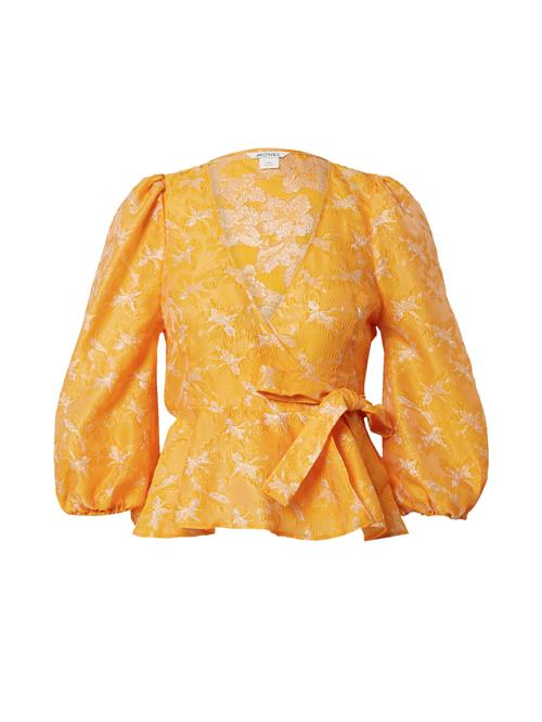 Se Monki Bluse  lyseorange / sølv ved About You