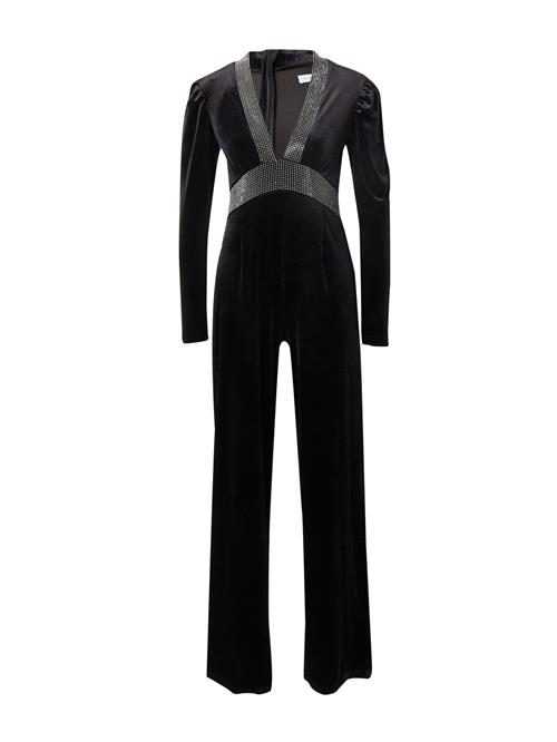 Se Warehouse Jumpsuit 'Hotfix'  sort / sølv ved About You