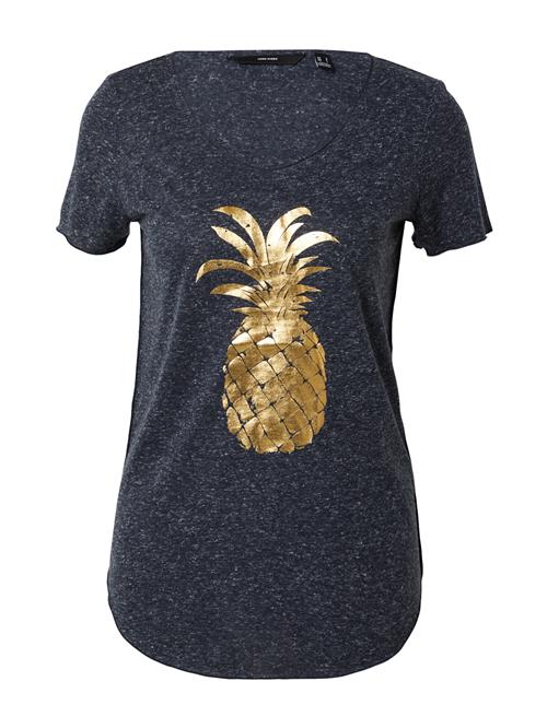 Se VERO MODA Shirts 'LUA'  navy / guld ved About You