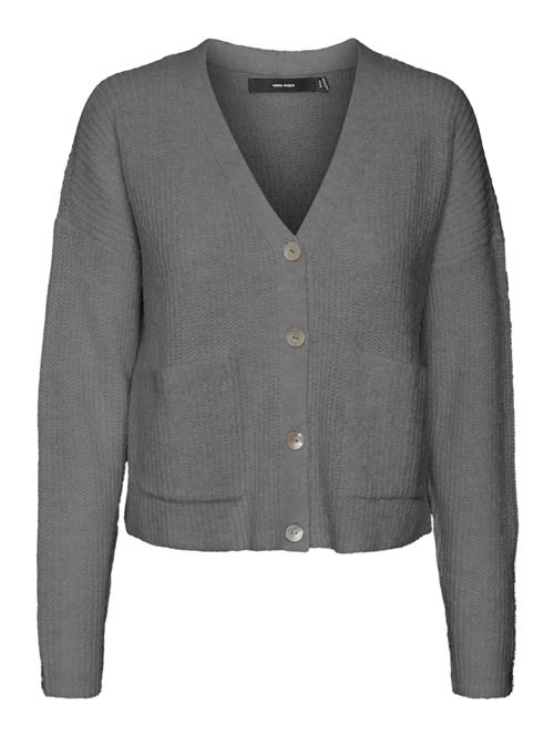 Se VERO MODA Cardigan 'MILI'  grå-meleret ved About You