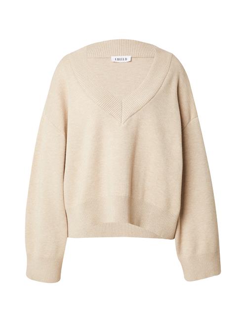 Se EDITED Pullover 'Fabiola '  beige-meleret ved About You