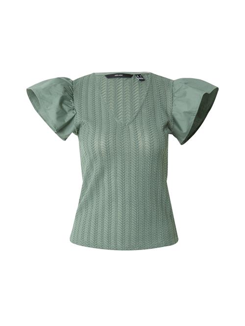 VERO MODA Bluse 'VMNaja'  mørkegrøn